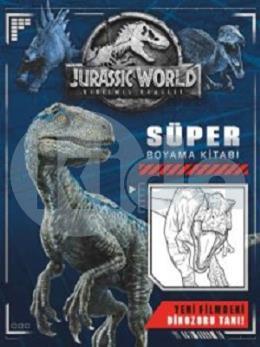 Jurassic World - Süper Boyama Kitabı
