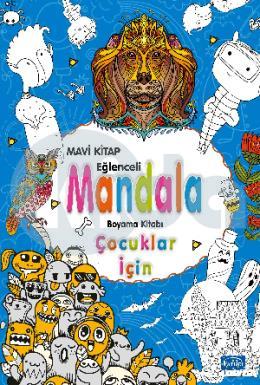Çocuklar için Mandala Mavi