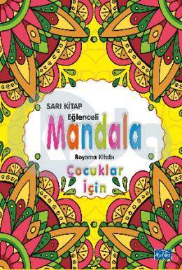 Çocuklar için Mandala Sarı