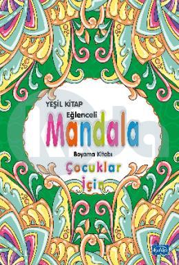 Çocuklar için Mandala Yeşil