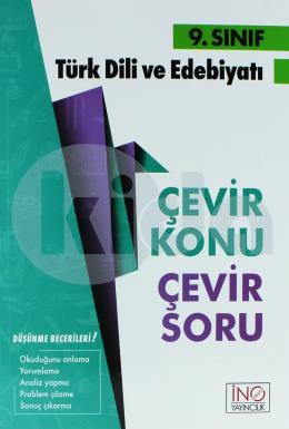 İnovasyon 9.Sınıf Türk Dili ve Edebiyatı Çevir Konu Çevir Soru
