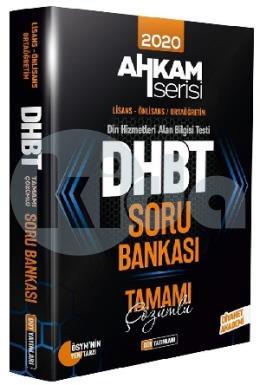 DDY 2020 DHBT Ahkam Tüm Adaylar Soru Bankası Çözümlü Tek Kitap (İADESİZ)