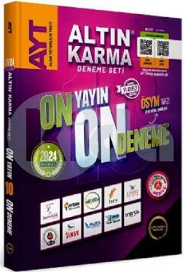 Altın Karma 2024 YKS AYT 10+1 Deneme Seti Video Çözümlü