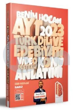 Benim Hocam Yayınları 2023 AYT Türk Dili Ve Edebiyatı Video Destekli Konu Anlatımı