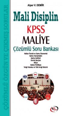 KPSS A Grubu Maliye Çözümlü Soru Bankası Grup Vizyon Yayınları