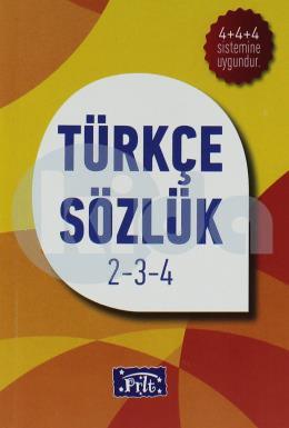 İlköğretim Türkçe Sözlük (1-2-3-4-5 Sınıflara)