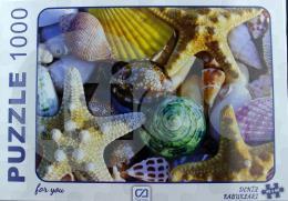 Deniz Kabukları Puzzle 1000 Parça