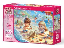 Art Çocuk Plaj Keyfi 100 Parça Puzzle