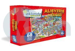 60 Parça Puzzle Alışveriş Merkezi