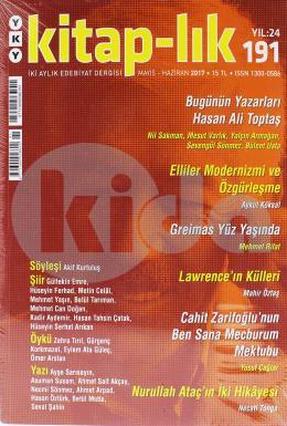 Kitap-lık Sayı:191 Mayıs - Haziran 2017