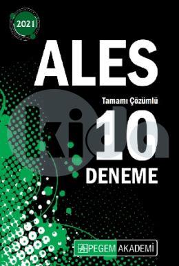 Pegem 2021 ALES Tamamı Çözümlü 10 Deneme (İADESİZ)