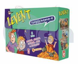 Levent Türkiyeyi Geziyorum -4 (Set 5 Kitap)