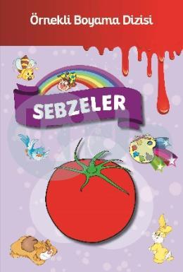 Örnekli Boyama - Sebzeler