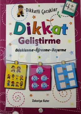 Dikkatli Çocuklar 4+ yaş - Dikkat Geliştirme
