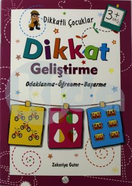 Dikkatli Çocuklar 3+ yaş - Dikkat Geliştirme