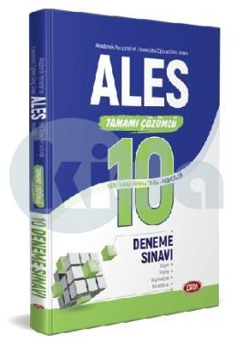 Data ALES Tamamı Çözümlü 10 Deneme (İADESİZ)