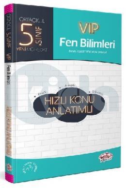 Editör 5. Sınıf VIP Fen Bilimleri Hızlı Konu Anlatımlı