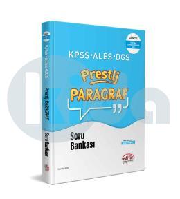 Editör KPSS - ALES - DGS Prestij Paragraf Soru Bankası (İADESİZ)
