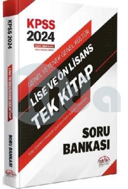 Editör 2024 KPSS Lise Ön Lisans Soru Bankası Tek Kitap