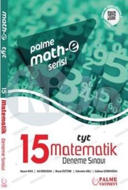 Palme Kitabevi Math-e serisi TYT Matematik 15 Deneme Sınavı