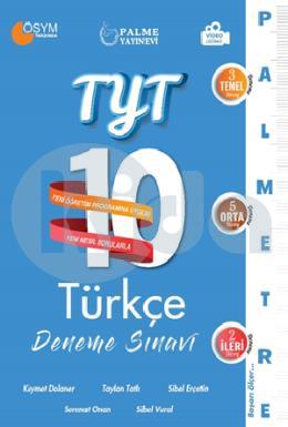 Palme Palmetre Serisi Tyt Türkçe 10 Deneme Sınavı