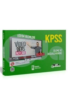 İsem 2021 KPSS Eğitim Bilimleri Ölçme ve Değerlendirme Video Ders Notları (İADESİZ)