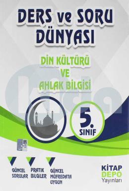 Kitap Depo 5.Sınıf Din Kültürü ve Ahlak Bilgisi Ders ve Soru Dünyası