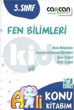 Can Can 3. Sınıf Fen Bilimleri Konu Kitabım