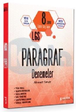 Faktör 8. Sınıf LGS Paragraf Denemeler