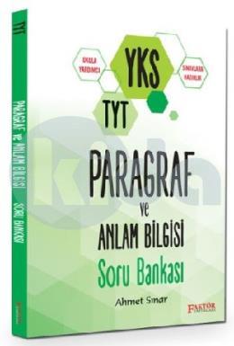 Faktör YKS TYT Paragraf ve Anlam Bilgisi Soru Bankası