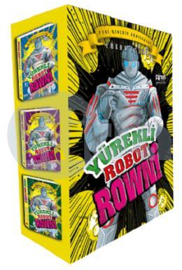 Yürekli Robot Rowni (3 Kitap Kutulu)