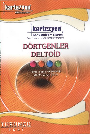 Kartezyen Turuncu Geometri 6 Dörtgenler Deltoid