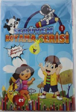 Serüven Boyama Serisi 5 Kitap