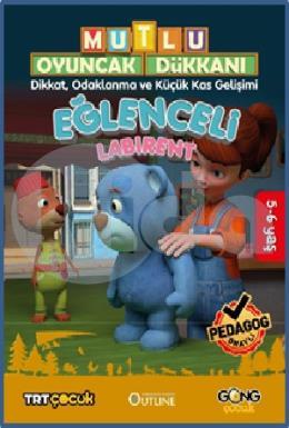 Mutlu Oyuncak Dükkanı Eğlenceli ve Etkinlikli Labirent Kitabı