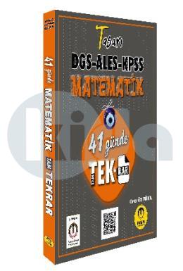 Tasarı Matematik 41 Günde DGS ALES KPSS Tekrar (İADESİZ)