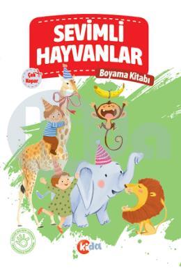 Sevimli Hayvanlar Boyama Kitabı