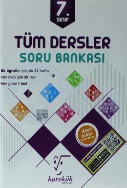 Karekök 7. Sınıf Tüm Dersler Soru Bankası