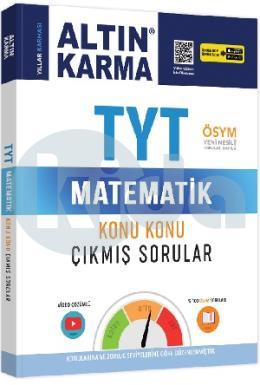 Altın Karma TYT Matematik Konu Konu Çıkmış Sorular (İadesiz)