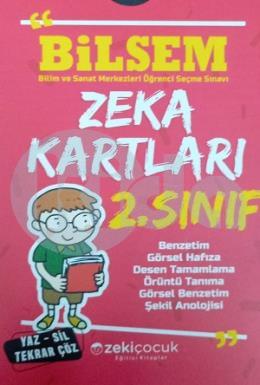 2 Sınıf Bilsem Zeka Kartları / 7-8 Yaş Zeka Oyun Kartları