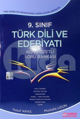 Esen 9. Sınıf Türk Dili ve Edebiyatı Konu Özetli Soru Bankası