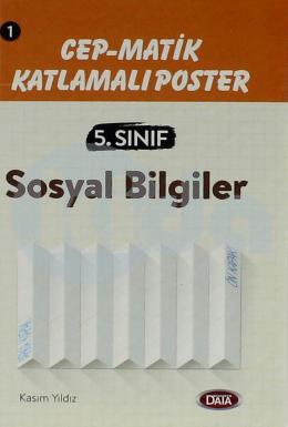 Data 5.Sınıf Sosyal Bilgiler Cep Matik Katlamalı Poster