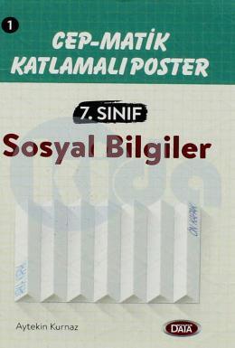 Data 7.Sınıf Sosyal Bilgiler Cep Matik Katlamalı Poster