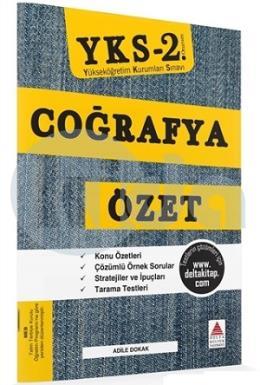 Delta Kültür YKS 2. Oturum Coğrafya Özet