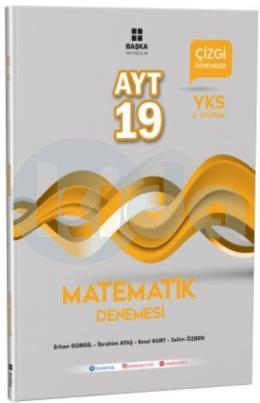 Başka YKS AYT Matematik 19 Çizgi Denemeler 2. Oturum
