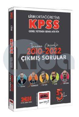 Yargı 2024 KPSS GY-GK Lise (Ortaöğretim) Tamamı Çözümlü 2010-2022 Çıkmış Sorular