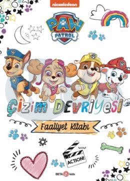 PAW Patrol Çizim Devriyesi Boyama Kitabı