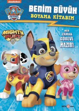 Paw Patrol Benim Büyük Boyama Kitabım