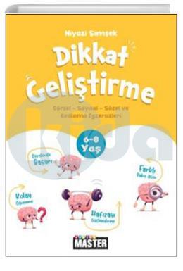 6-8 Yaş Junior Master Dikkat Geliştirme Egzersizleri
