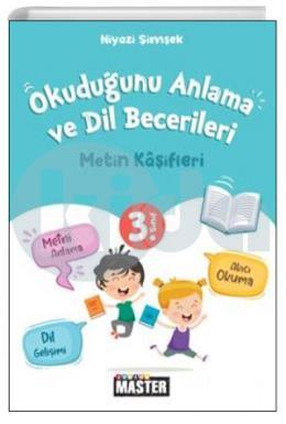 3. Sınıf Junior Master Okuduğunu Anlama ve Dil Becerileri Metin Kaşifleri