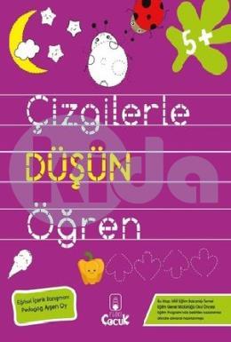 Çizgilerle Düşün Öğren - 5+ Yaş - Pembe Kitap